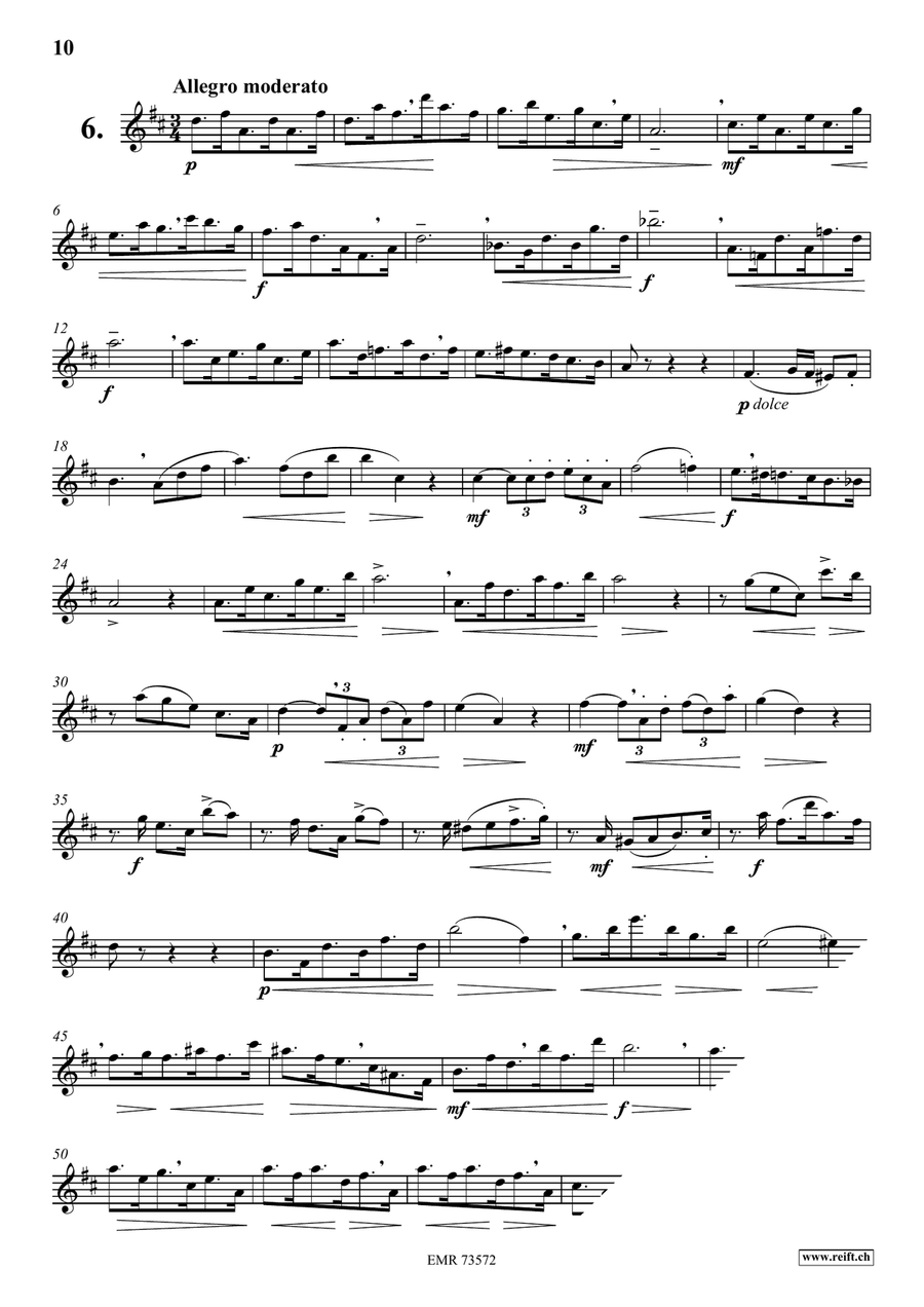 24 Studies 24 Studies Flute Solo scores gallery preview page 8