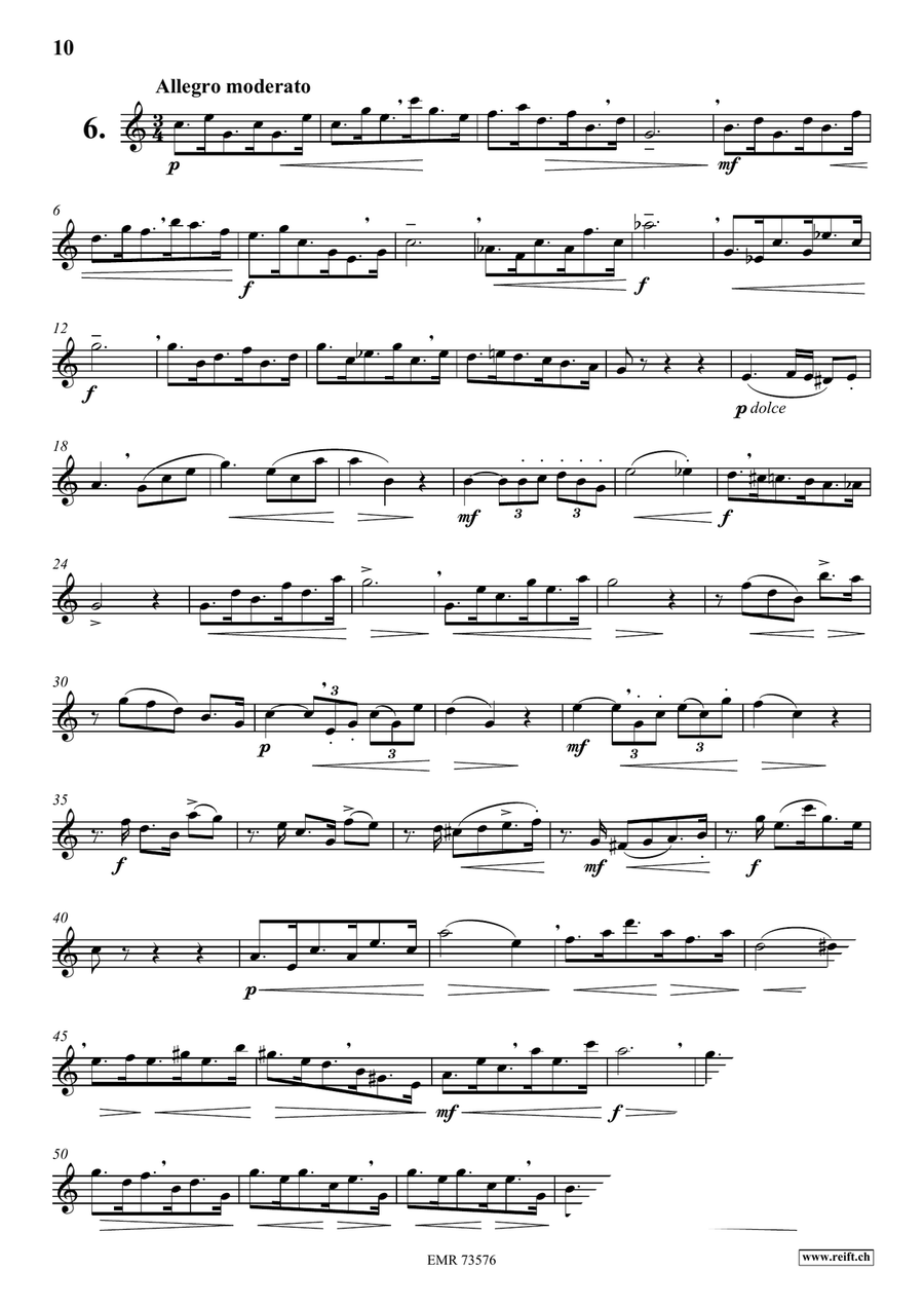24 Studies 24 Studies Soprano Saxophone scores gallery preview page 8