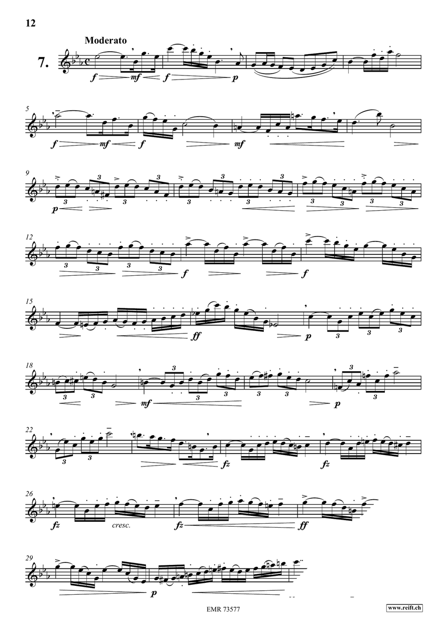24 Studies 24 Studies Alto Saxophone scores gallery preview page 9