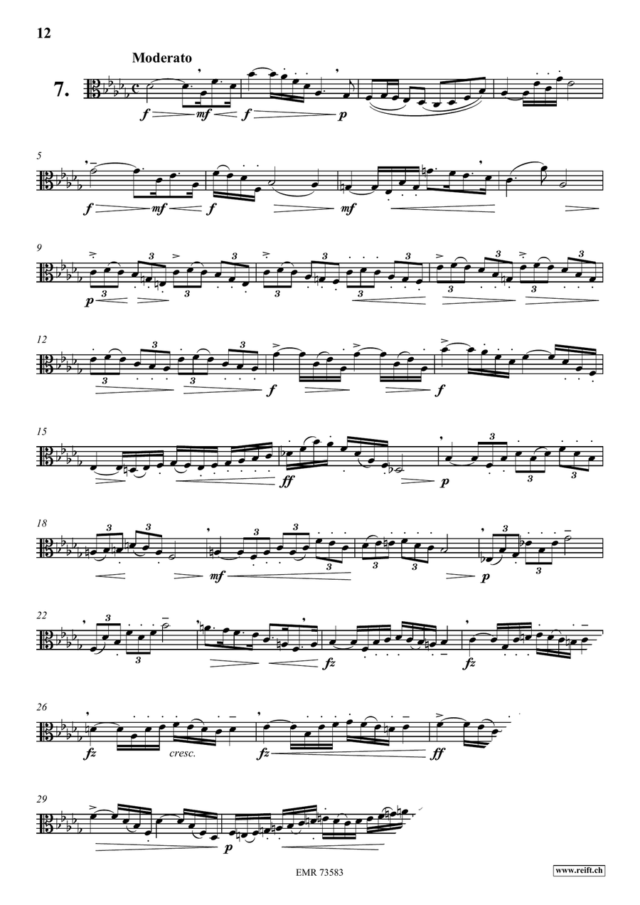 24 Studies 24 Studies Trombone scores gallery preview page 9