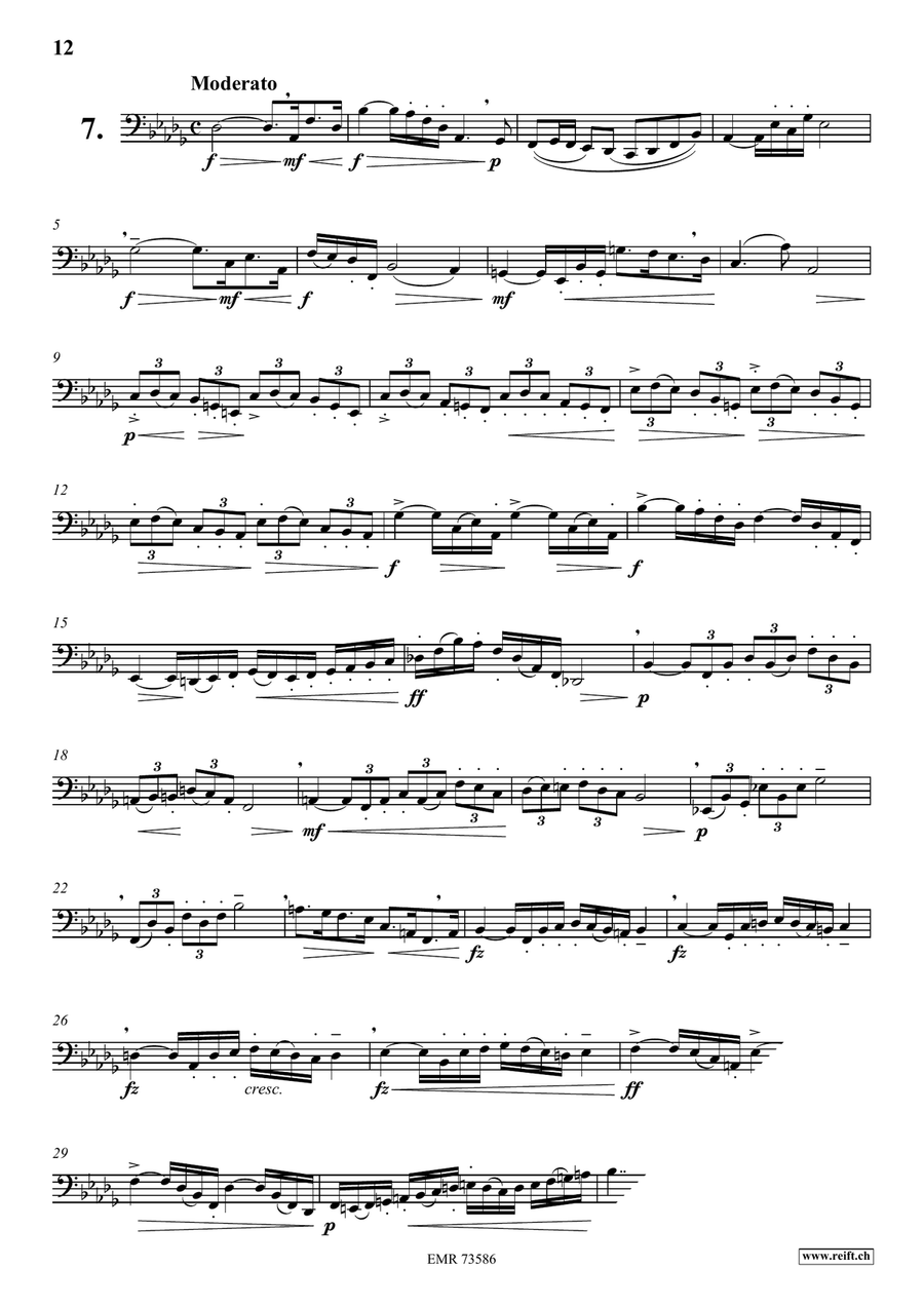 24 Studies 24 Studies Trombone scores gallery preview page 9