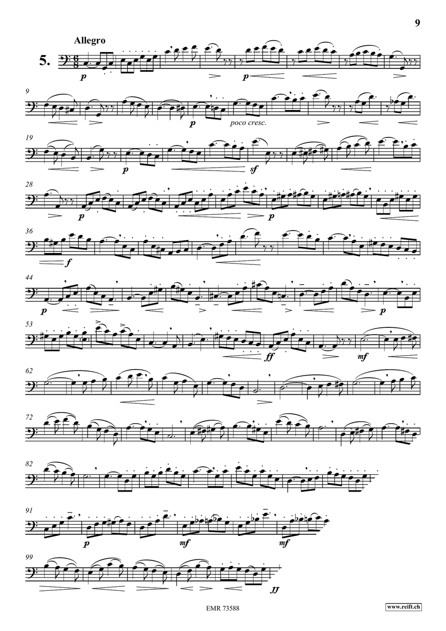 24 Studies 24 Studies Euphonium scores gallery preview page 7