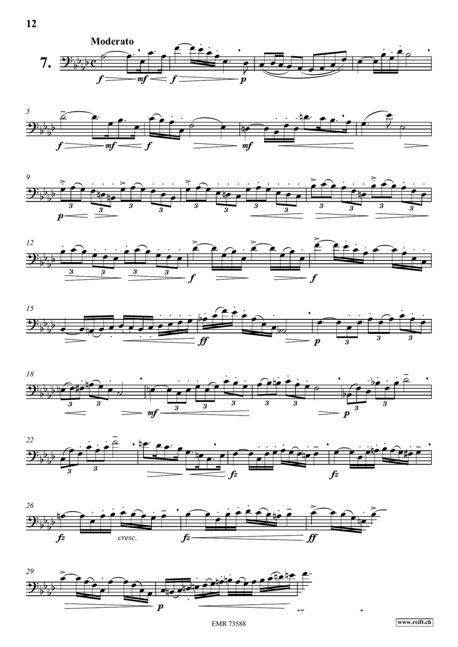 24 Studies 24 Studies Euphonium scores gallery preview page 9