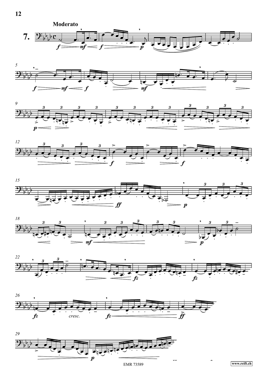 24 Studies 24 Studies Tuba scores gallery preview page 9