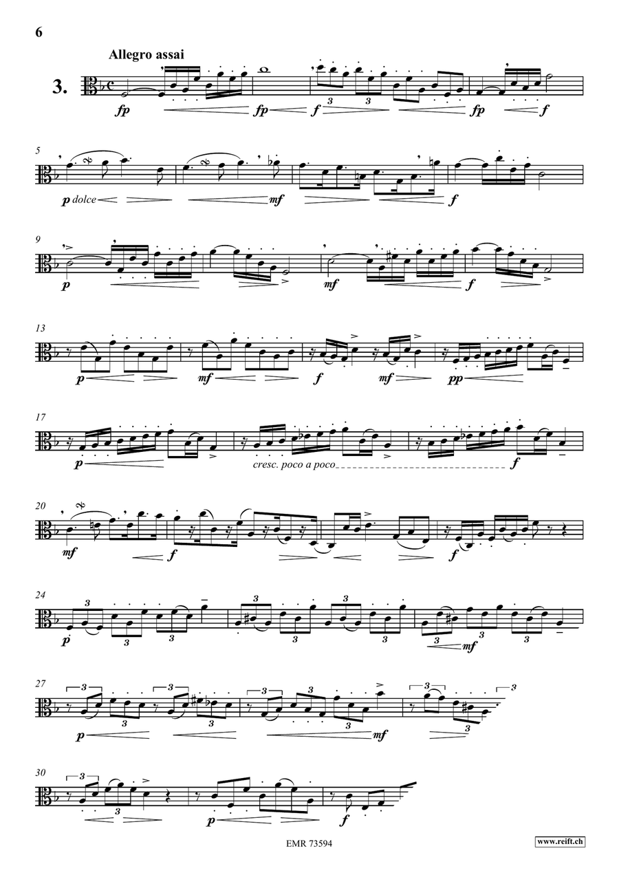 24 Studies 24 Studies Viola Solo scores gallery preview page 5