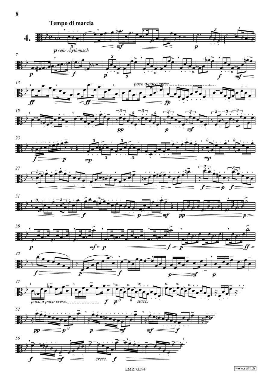 24 Studies 24 Studies Viola Solo scores gallery preview page 6