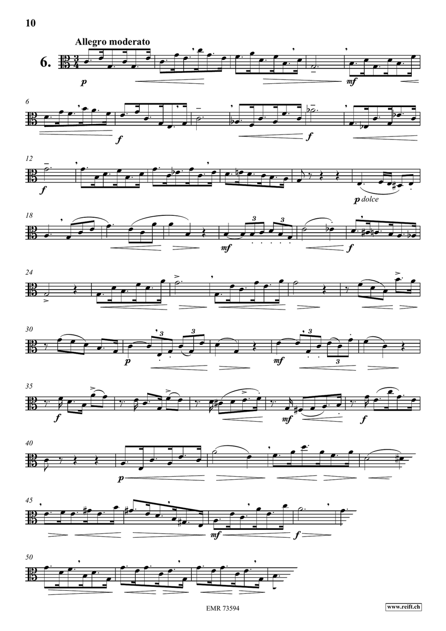 24 Studies 24 Studies Viola Solo scores gallery preview page 8