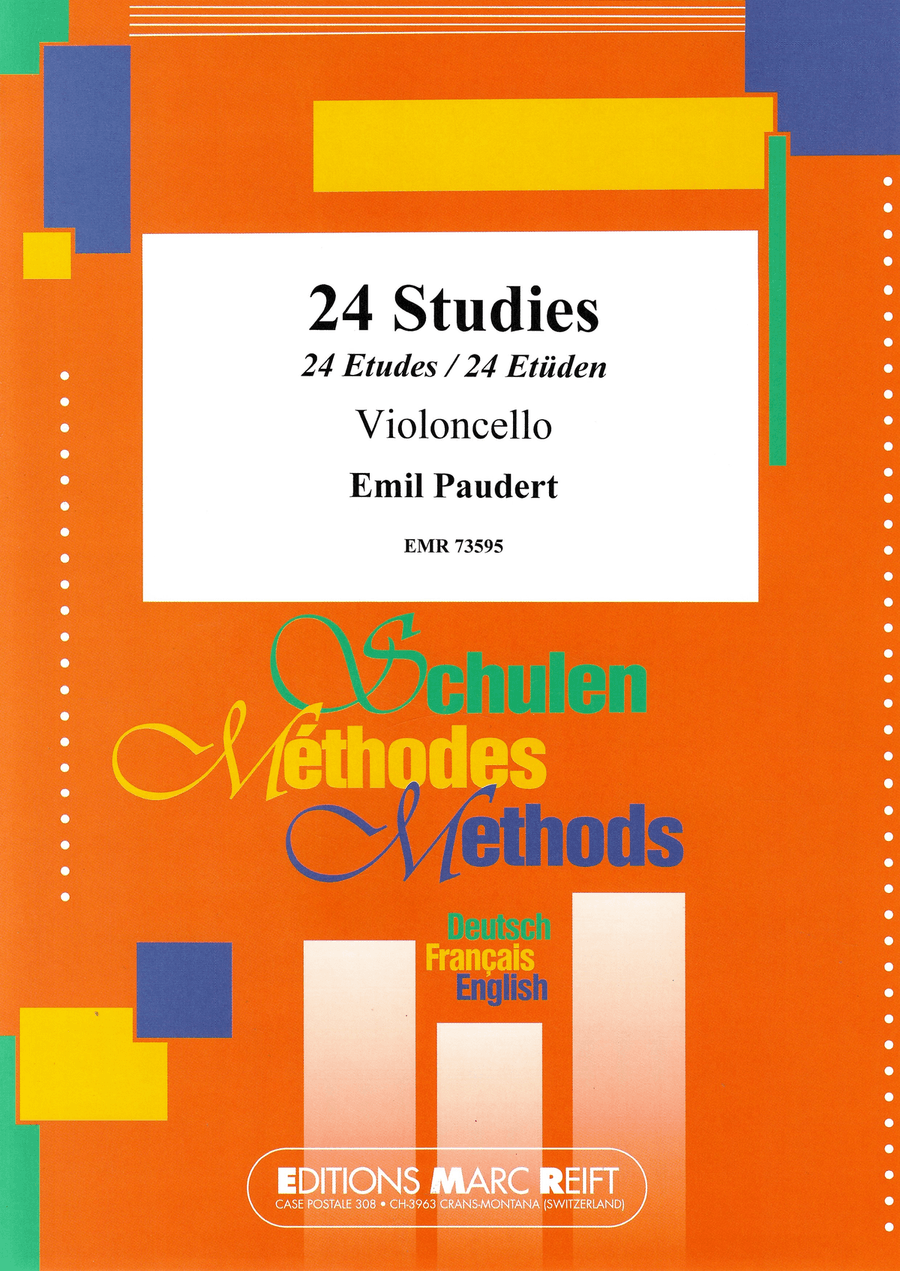 24 Studies 24 Studies Cello scores gallery preview page 1