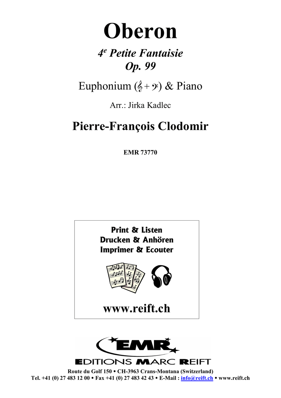 Oberon Oberon Euphonium scores gallery preview page 2