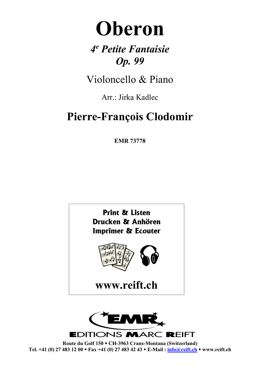 Oberon Oberon Piano Accompaniment scores gallery preview page 2