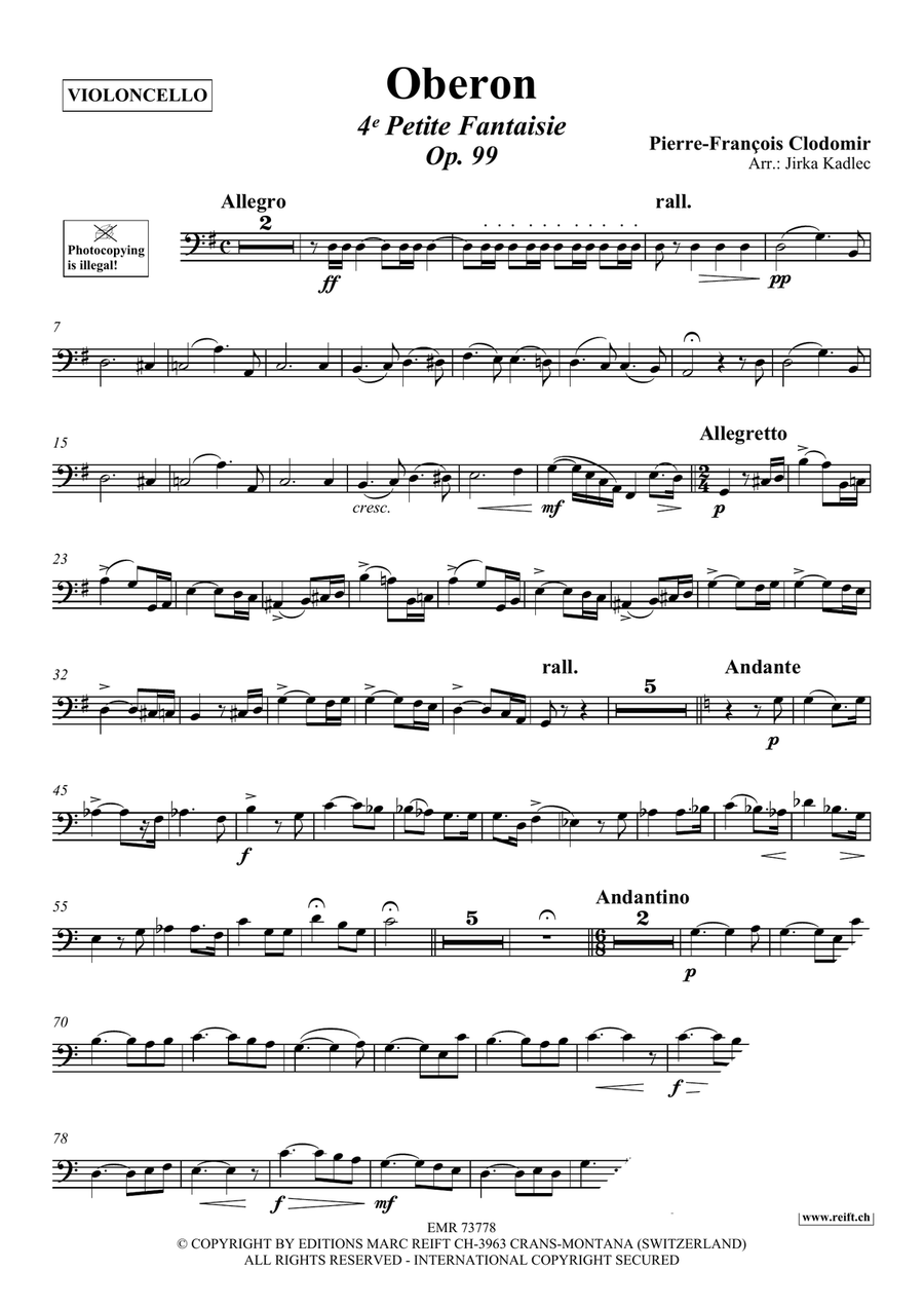 Oberon Oberon Piano Accompaniment scores gallery preview page 3