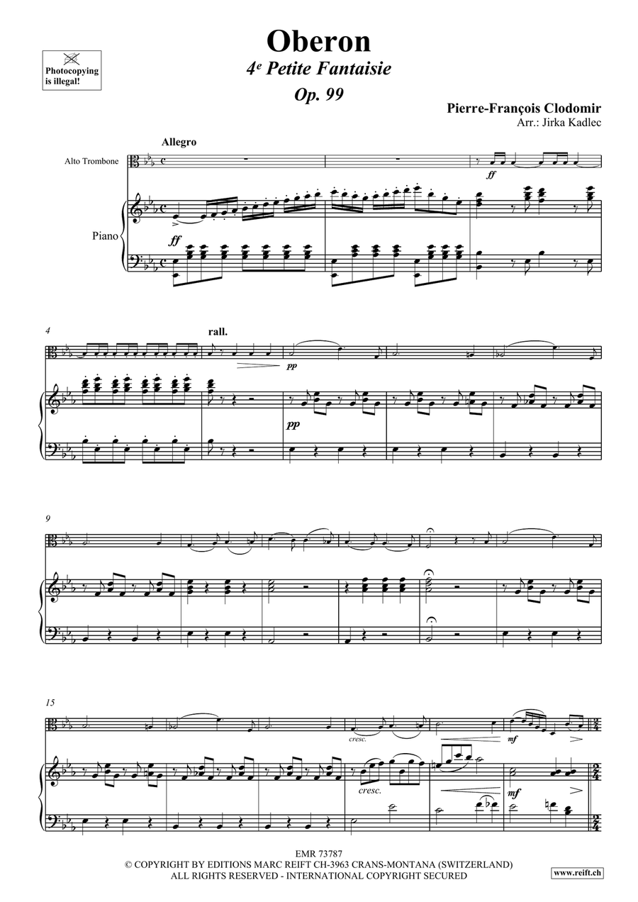Oberon Oberon Piano Accompaniment scores gallery preview page 4