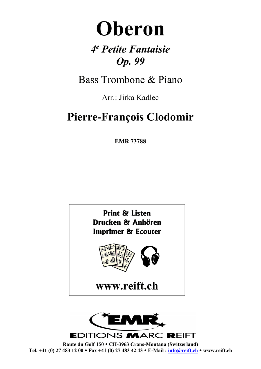 Oberon Oberon Bass Trombone scores gallery preview page 2