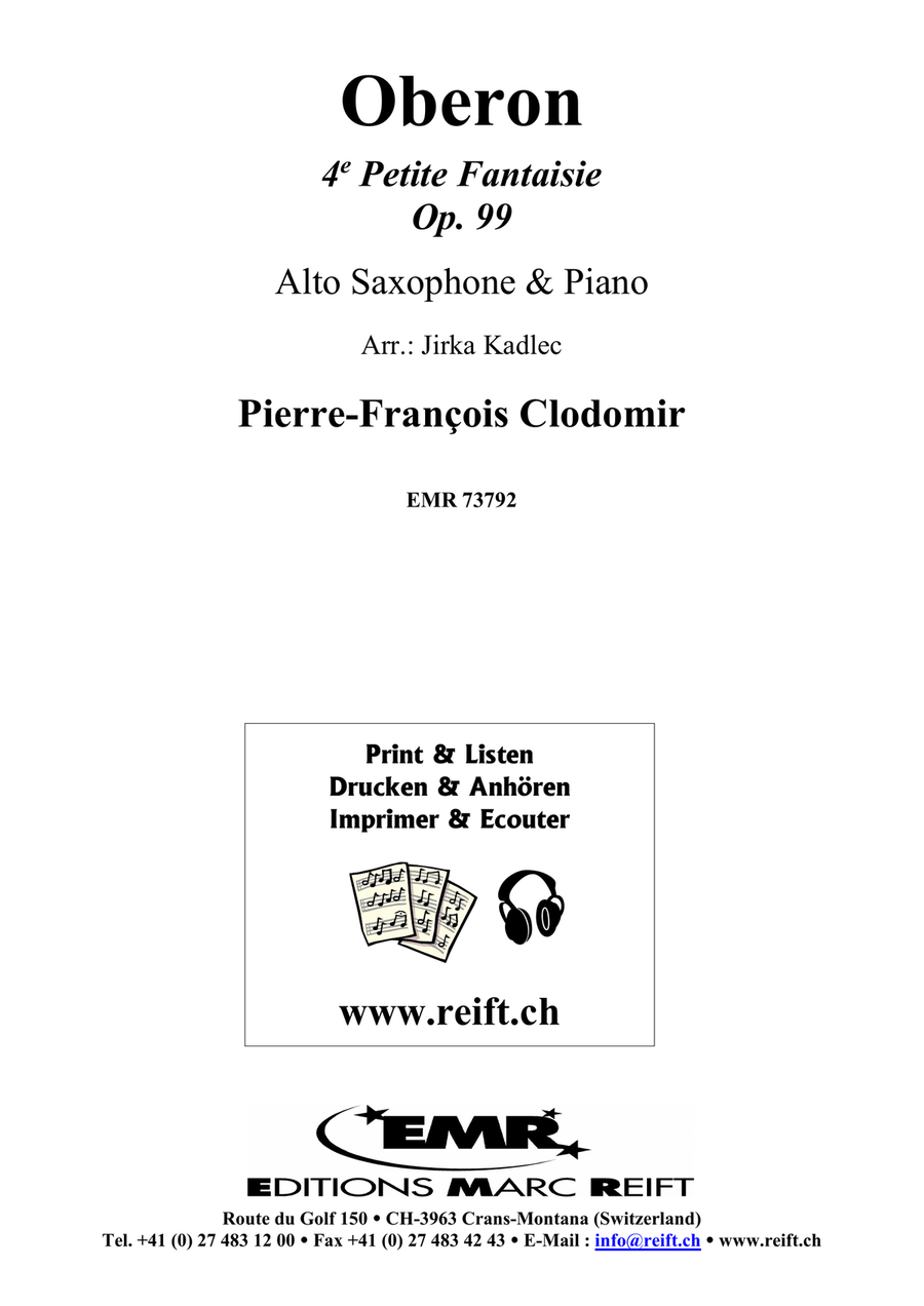 Oberon Oberon Alto Saxophone scores gallery preview page 2