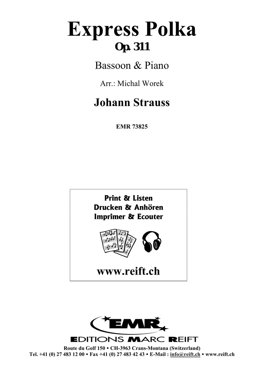 Express Polka Express Polka Bassoon Solo scores gallery preview page 2