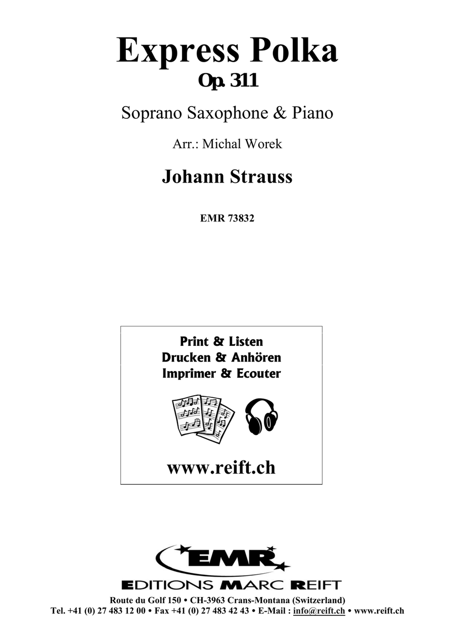Express Polka Express Polka Soprano Saxophone scores gallery preview page 2