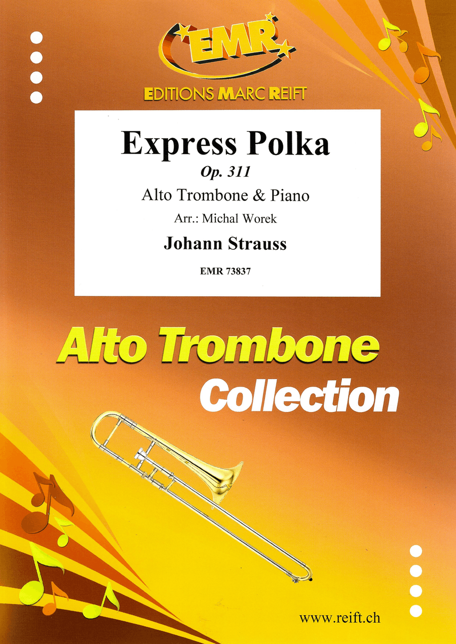 Express Polka Express Polka Piano Accompaniment scores gallery preview page 1