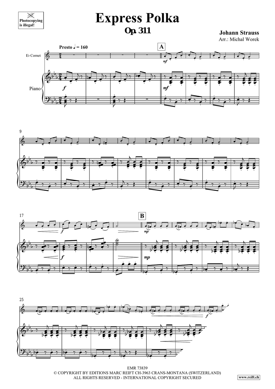 Express Polka Express Polka Cornet scores gallery preview page 3