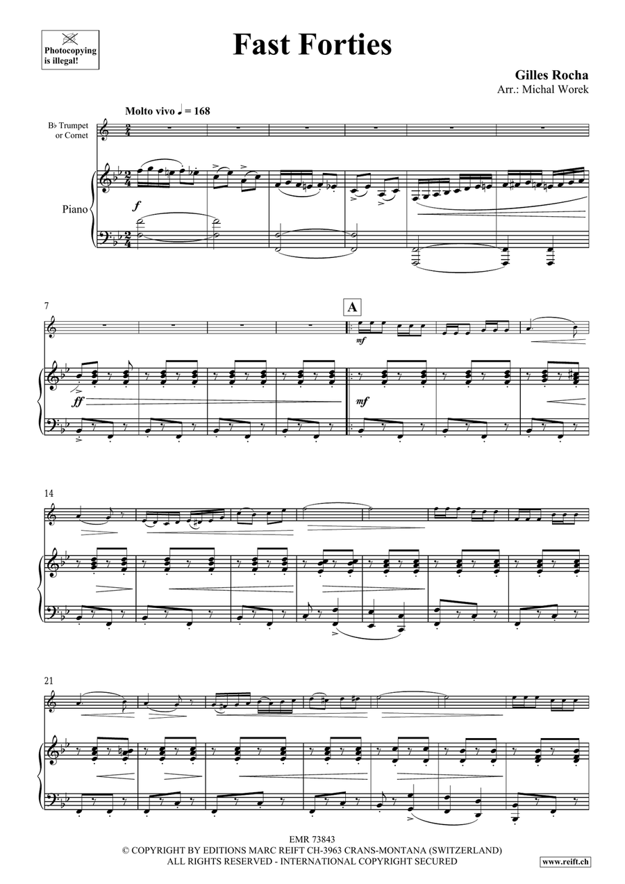 Fast Forties Fast Forties Cornet scores gallery preview page 5