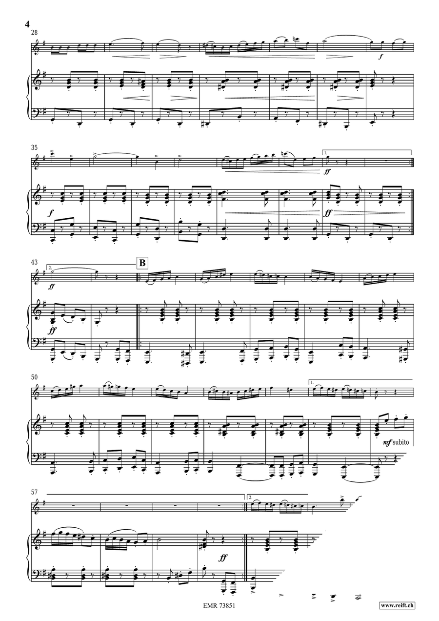 Fast Forties Fast Forties Violin Solo scores gallery preview page 6