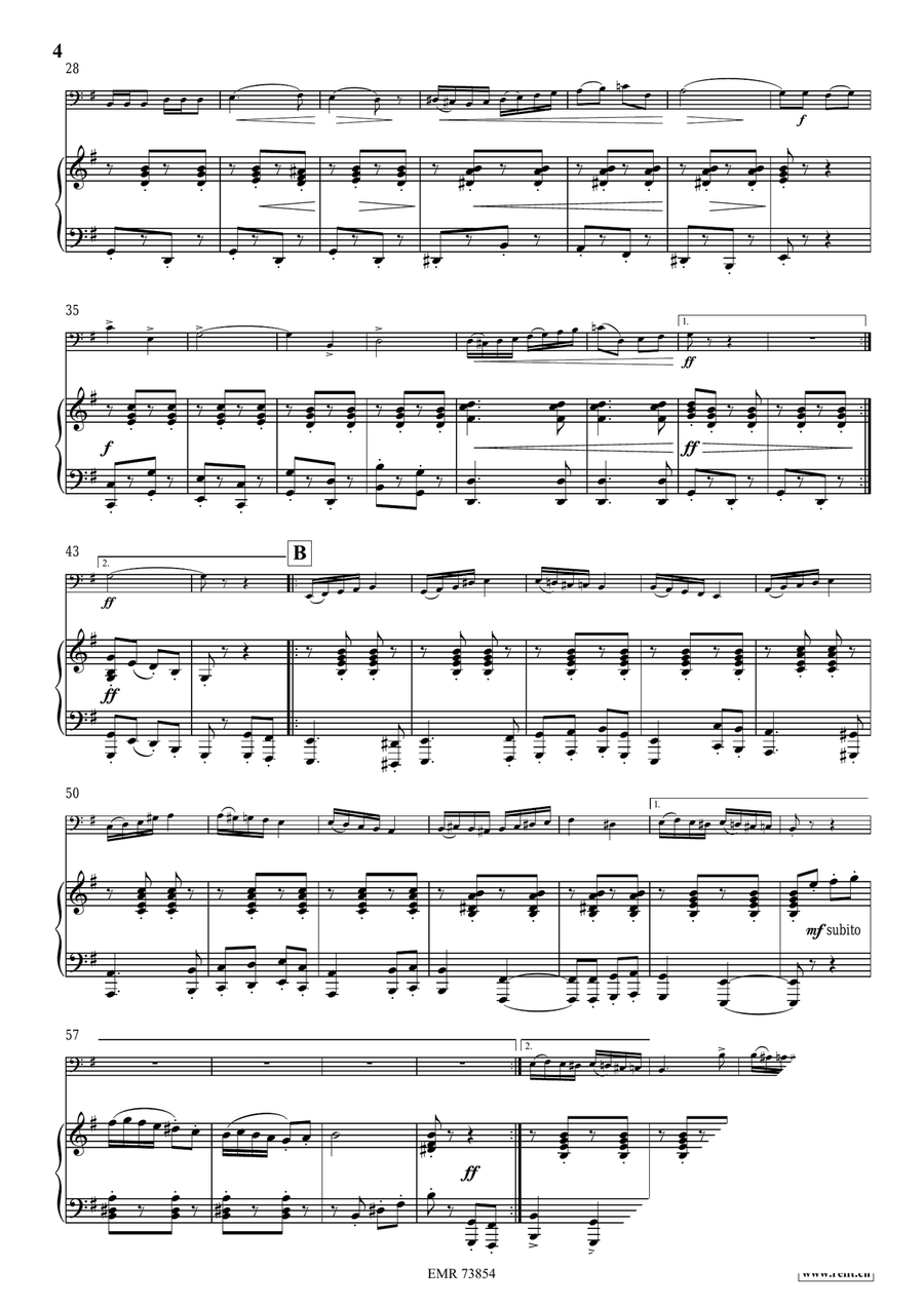Fast Forties Fast Forties Double Bass scores gallery preview page 6