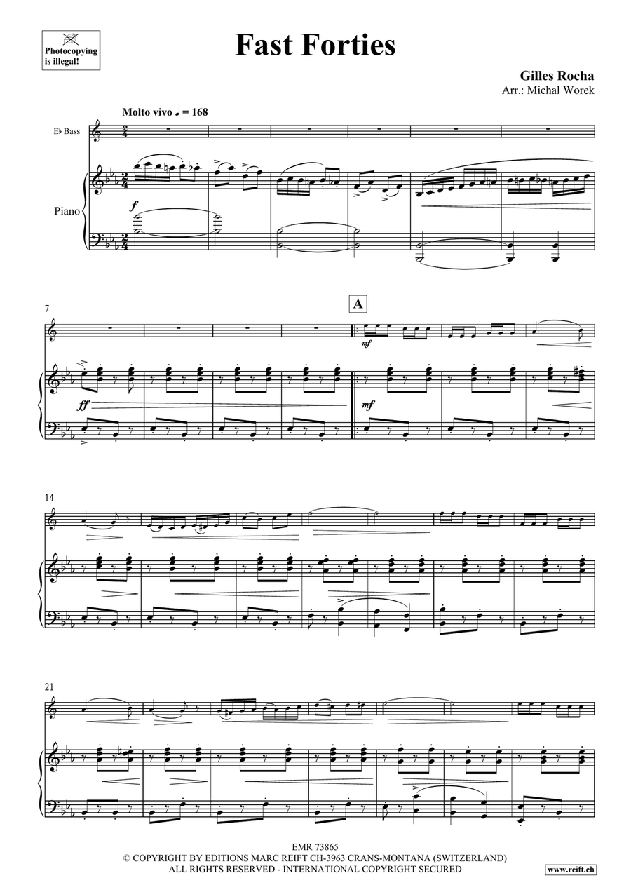 Fast Forties Fast Forties Voice Solo scores gallery preview page 5