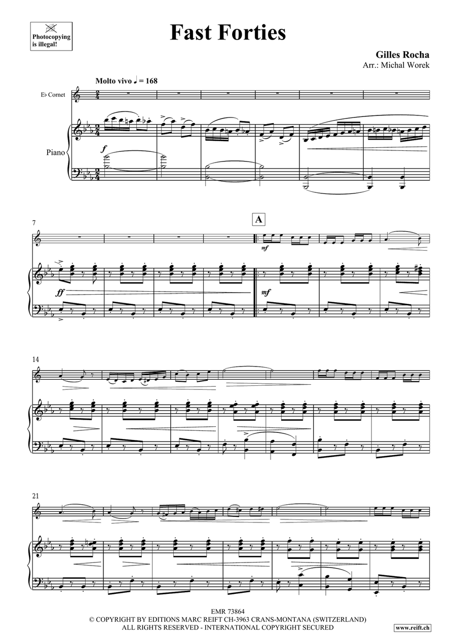 Fast Forties Fast Forties Cornet scores gallery preview page 5