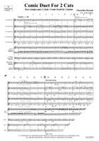 Comic Duet For 2 Cats Euphonium Quintet scores gallery preview page 3
