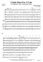 Comic Duet For 2 Cats Woodwind Quartet scores gallery preview page 3