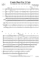 Comic Duet For 2 Cats Euphonium Quartet scores gallery preview page 3