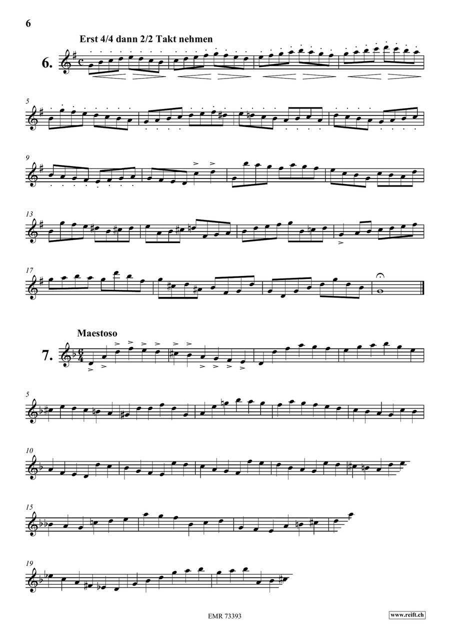 116 Studies 116 Studies Piccolo scores gallery preview page 6