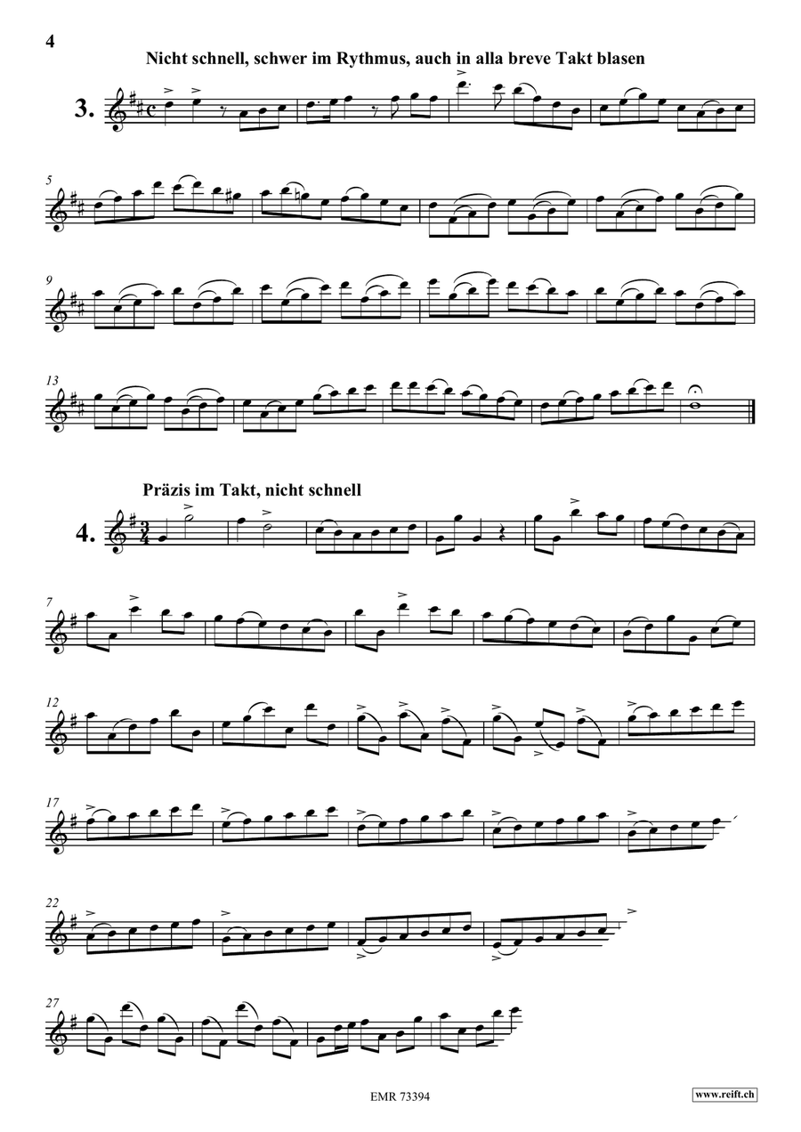 116 Studies 116 Studies Flute Solo scores gallery preview page 4