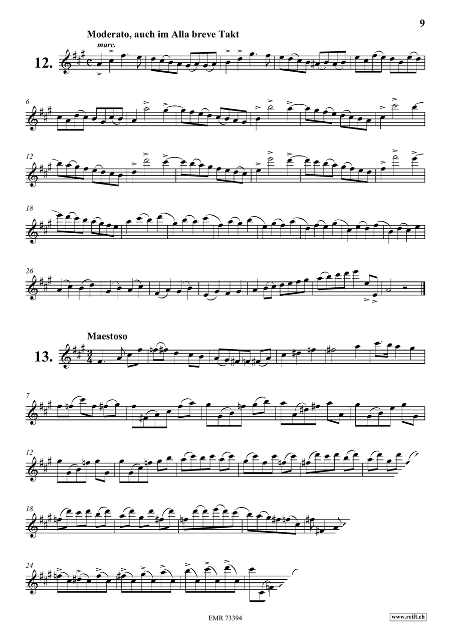 116 Studies 116 Studies Flute Solo scores gallery preview page 9