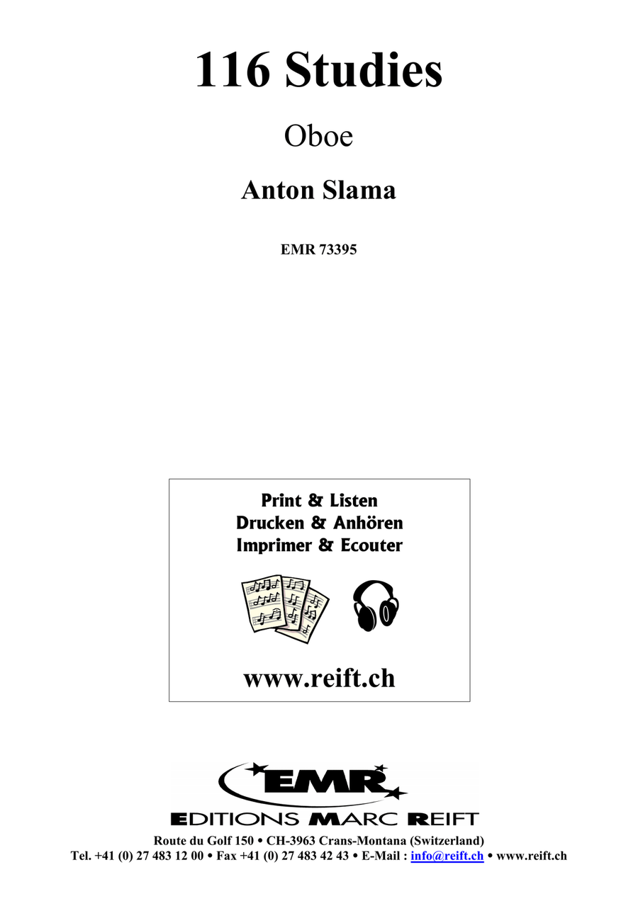 116 Studies 116 Studies Oboe Solo scores gallery preview page 2