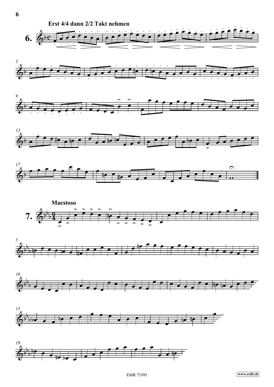 116 Studies 116 Studies Oboe Solo scores gallery preview page 6