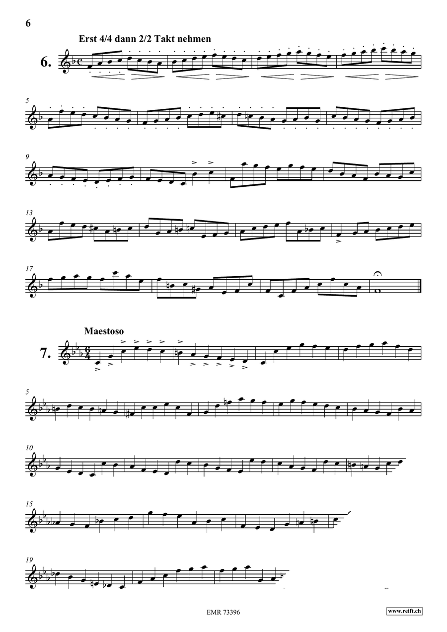 116 Studies 116 Studies Clarinet Solo scores gallery preview page 6