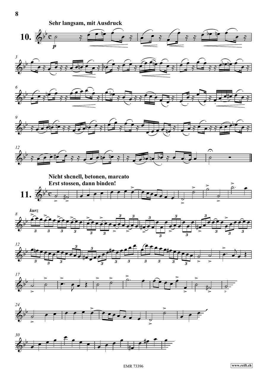 116 Studies 116 Studies Clarinet Solo scores gallery preview page 8