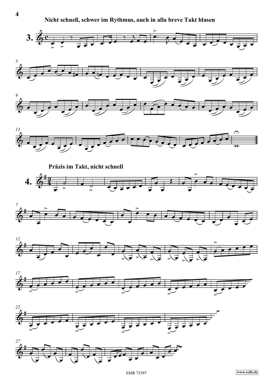 116 Studies 116 Studies Bass Clarinet scores gallery preview page 4