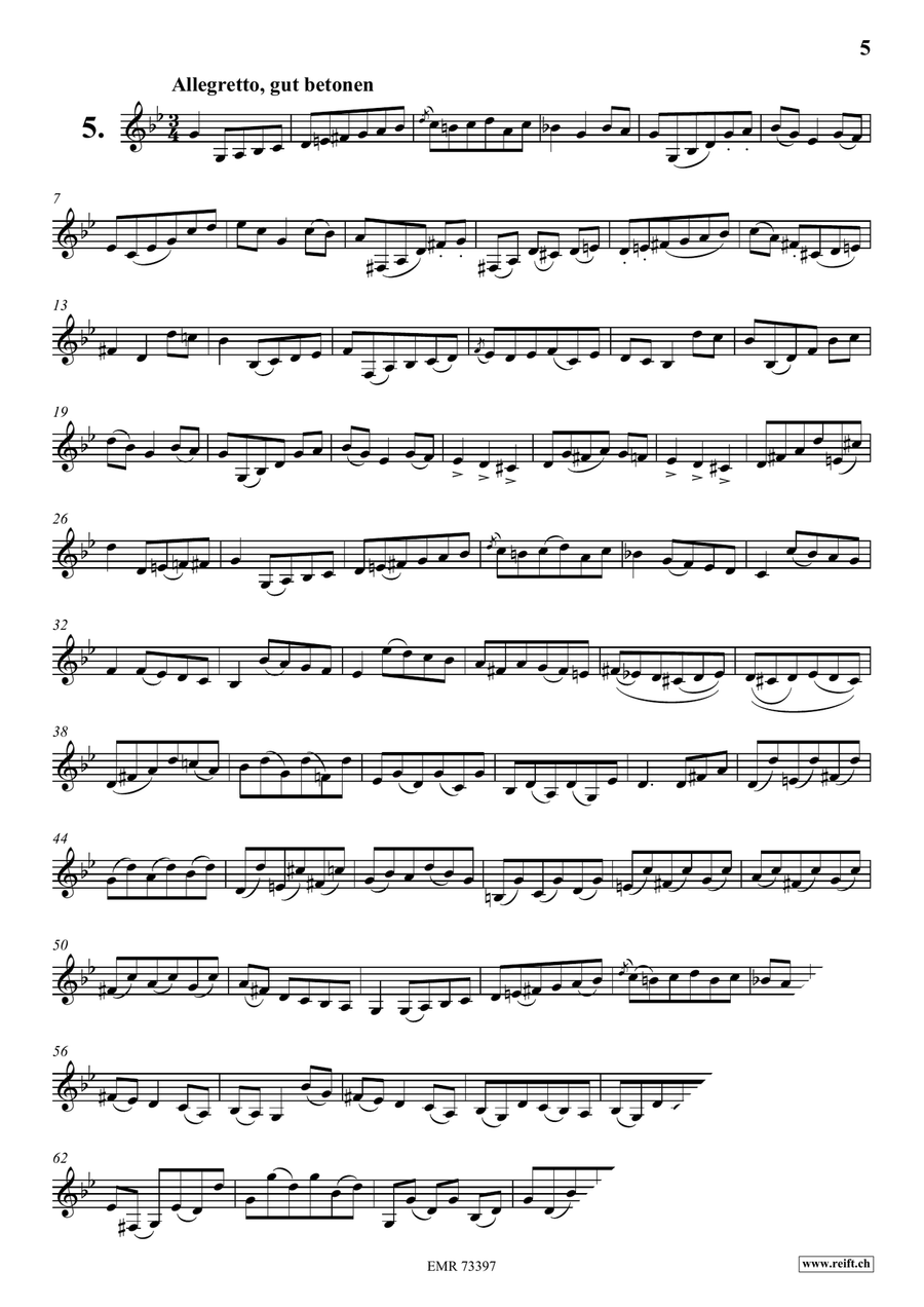 116 Studies 116 Studies Bass Clarinet scores gallery preview page 5
