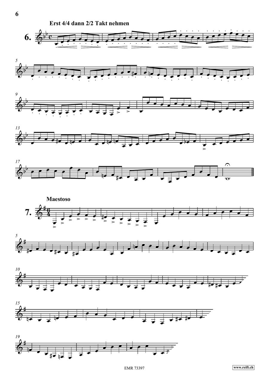 116 Studies 116 Studies Bass Clarinet scores gallery preview page 6