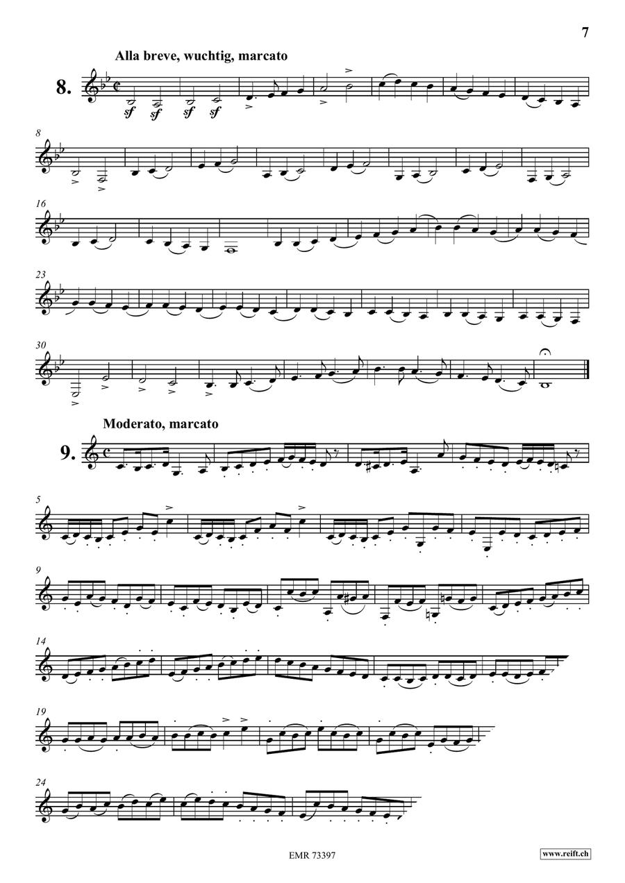 116 Studies 116 Studies Bass Clarinet scores gallery preview page 7
