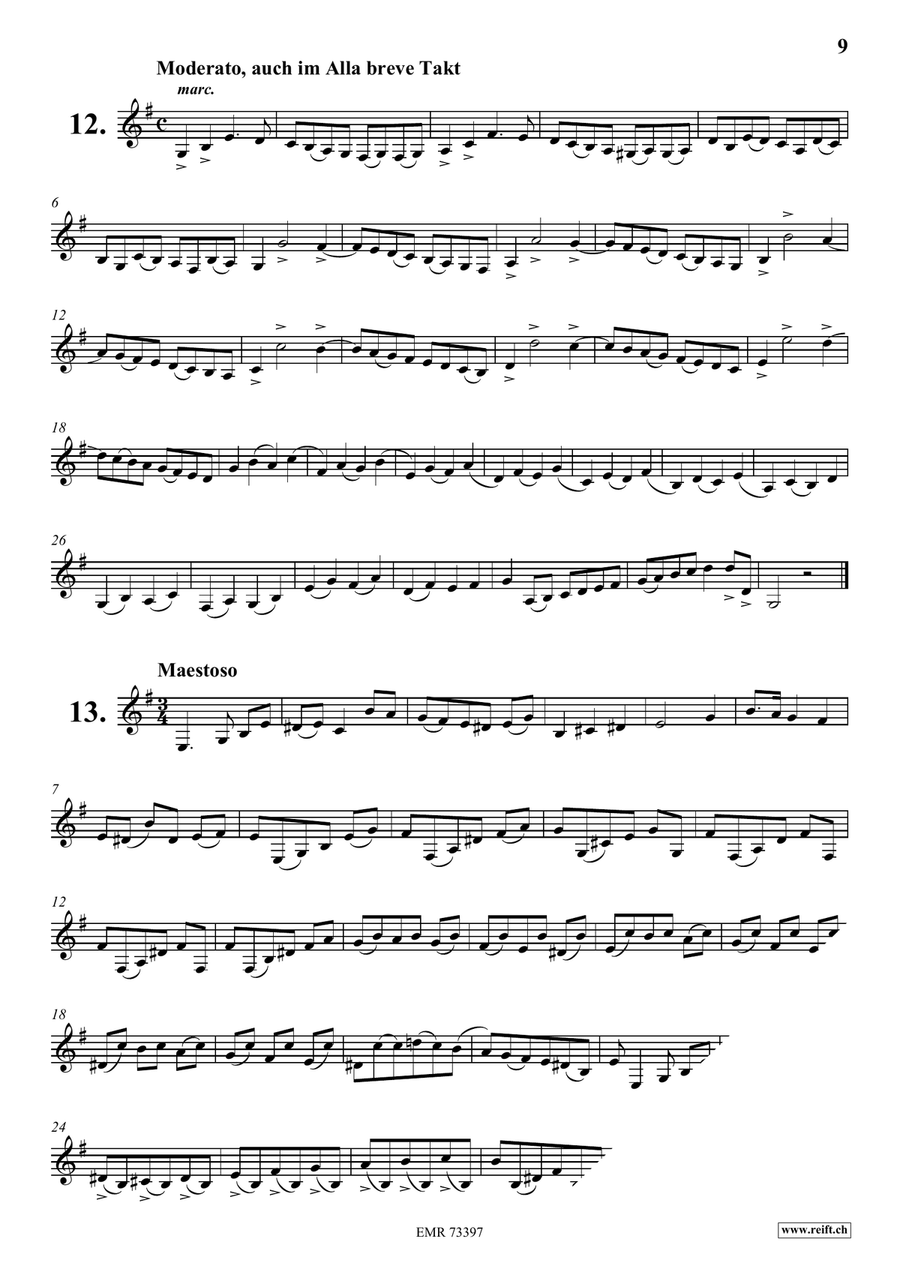 116 Studies 116 Studies Bass Clarinet scores gallery preview page 9