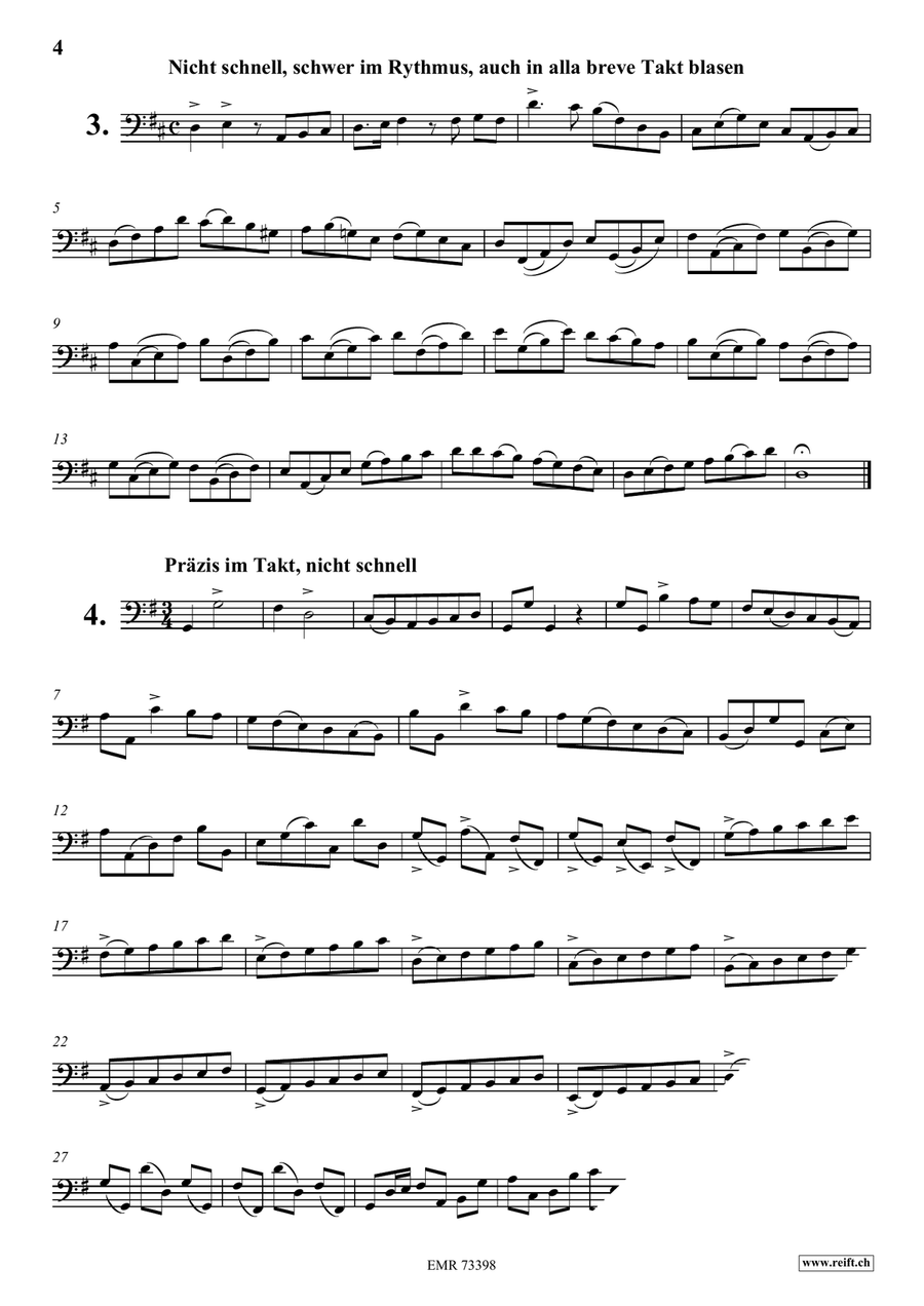 116 Studies 116 Studies Bassoon Solo scores gallery preview page 4