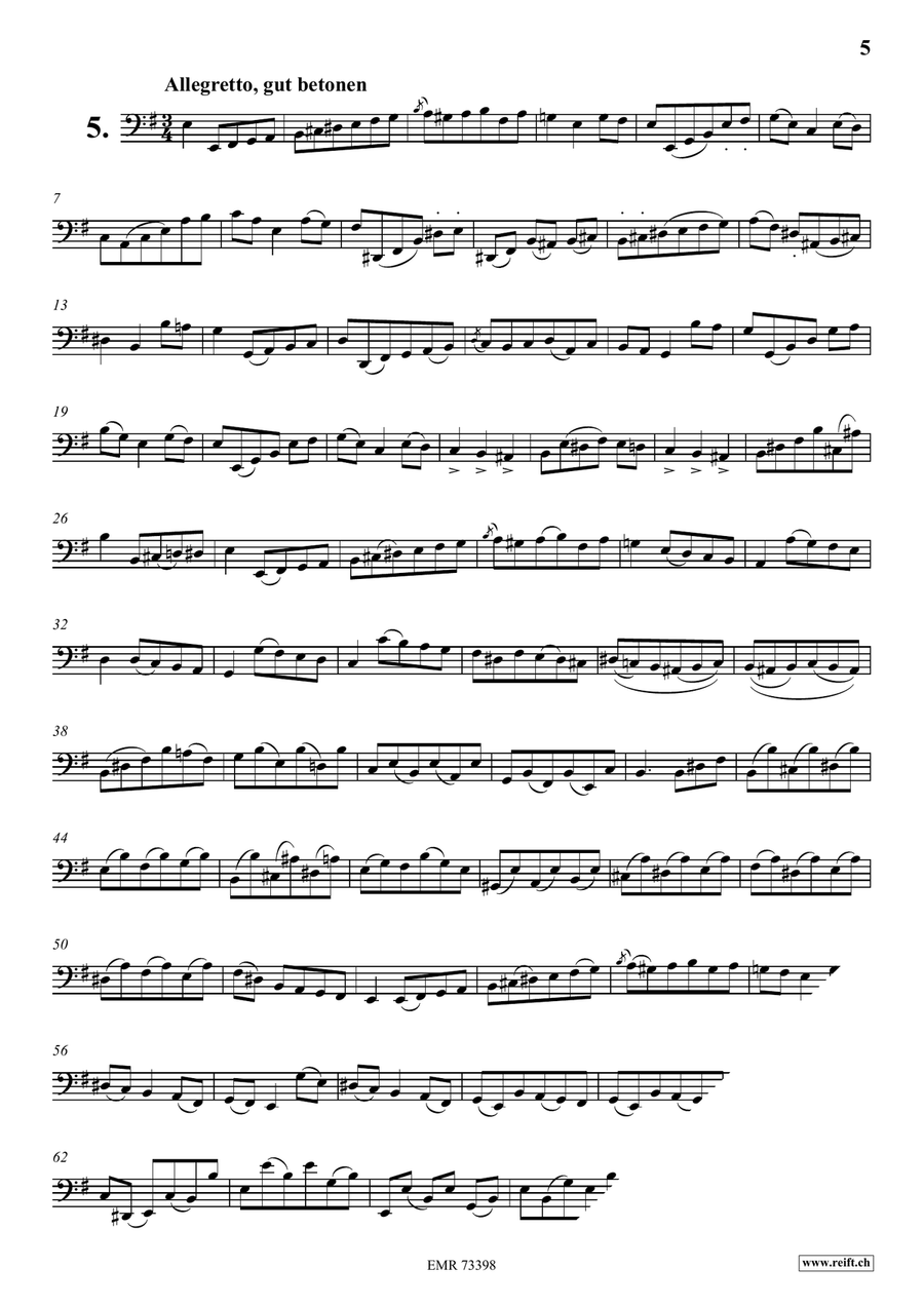116 Studies 116 Studies Bassoon Solo scores gallery preview page 5