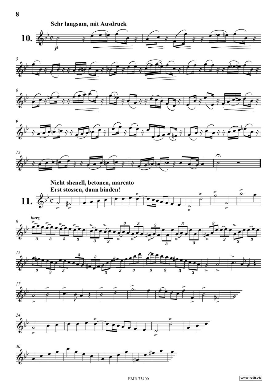 116 Studies 116 Studies Alto Saxophone scores gallery preview page 8