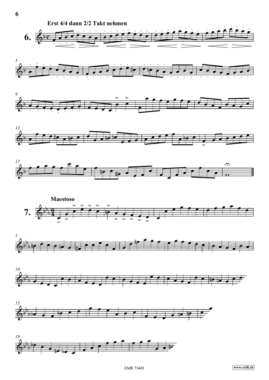 116 Studies 116 Studies Tenor Saxophone scores gallery preview page 6