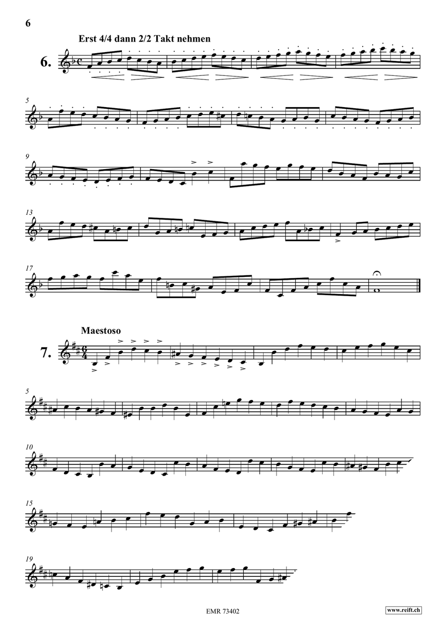 116 Studies 116 Studies Baritone Saxophone scores gallery preview page 6