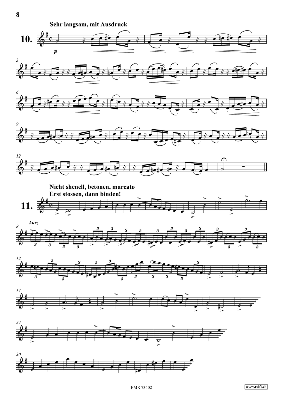 116 Studies 116 Studies Baritone Saxophone scores gallery preview page 8