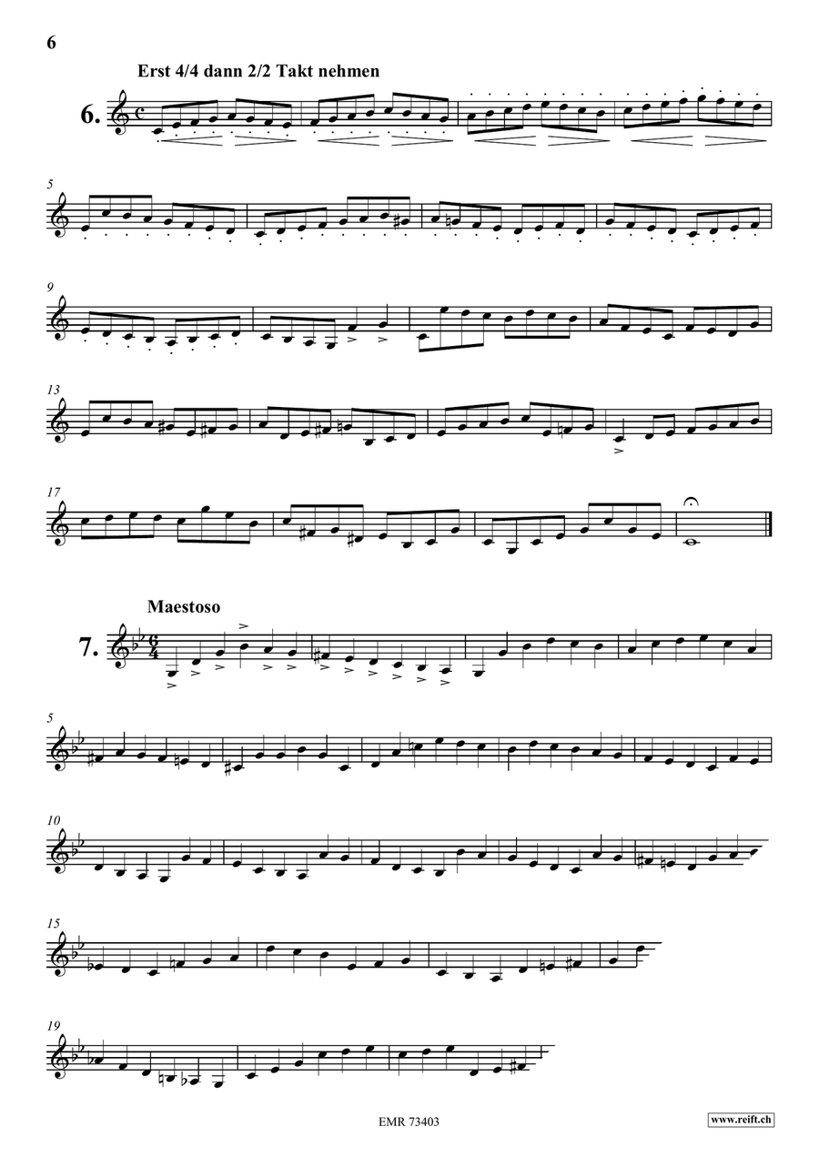 116 Studies 116 Studies Cornet scores gallery preview page 6