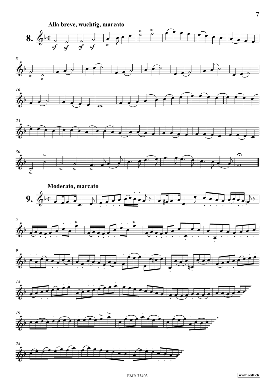 116 Studies 116 Studies Cornet scores gallery preview page 7